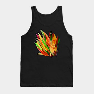 autumn leaves abstract digital painting Tank Top